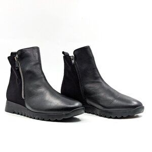 Munro Black Ankle Boots 9 narrow